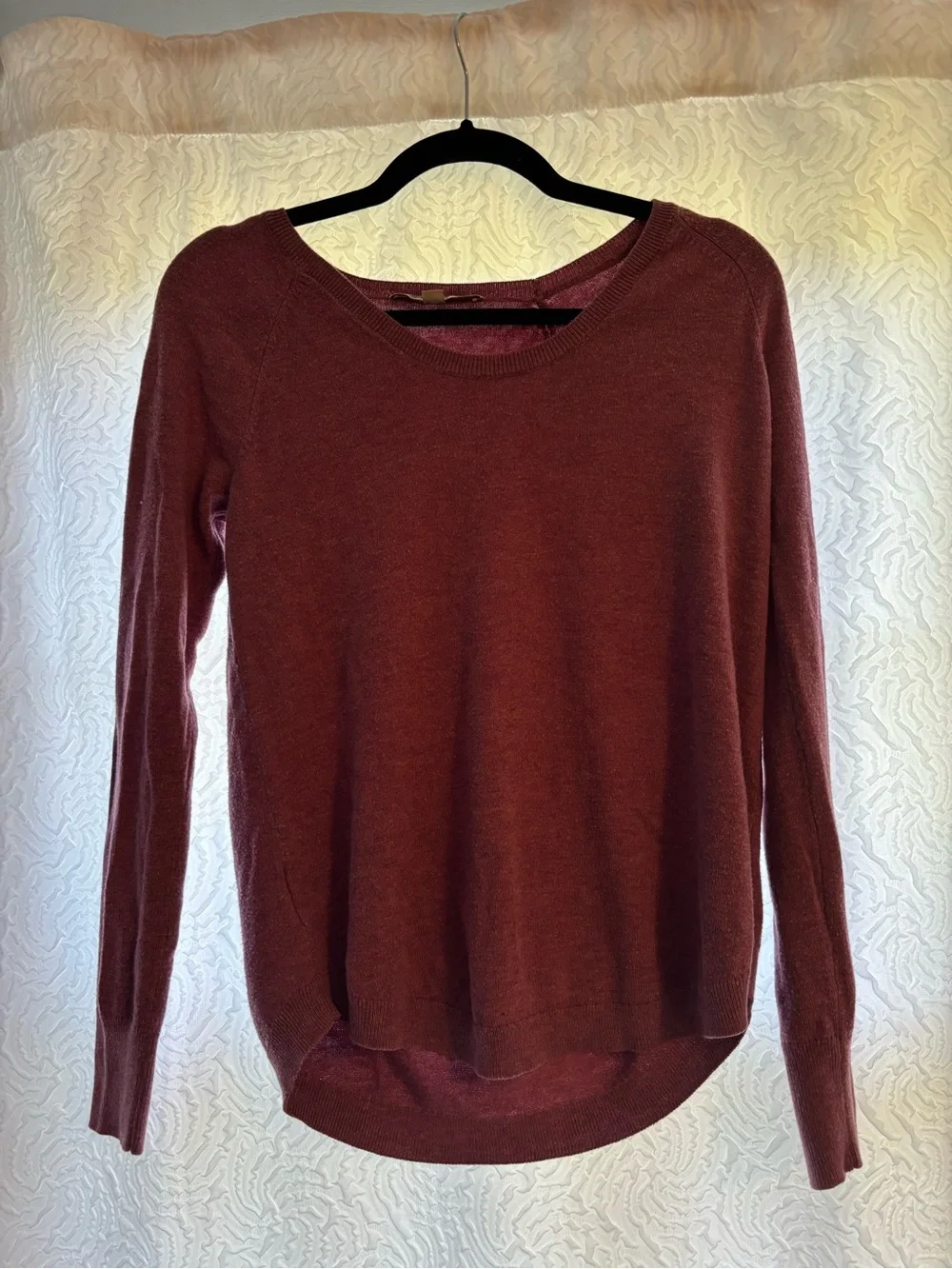 LOFT Mauve Crewneck Sweater
